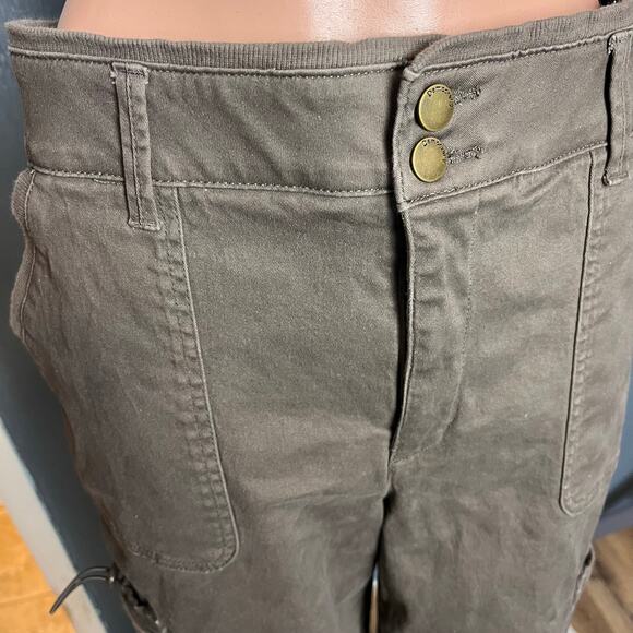 Democracy Ab Solutions Brown Cargo Pants 14 Utility Gorpcore Cabin Core Workwear - Picture 3 of 7